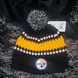 Ladies '47 Brand Steelers Beanie